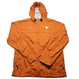 Vintage Texas Longhorns Jacket Mens Medium Orange NCAA Football Nike USA 90s